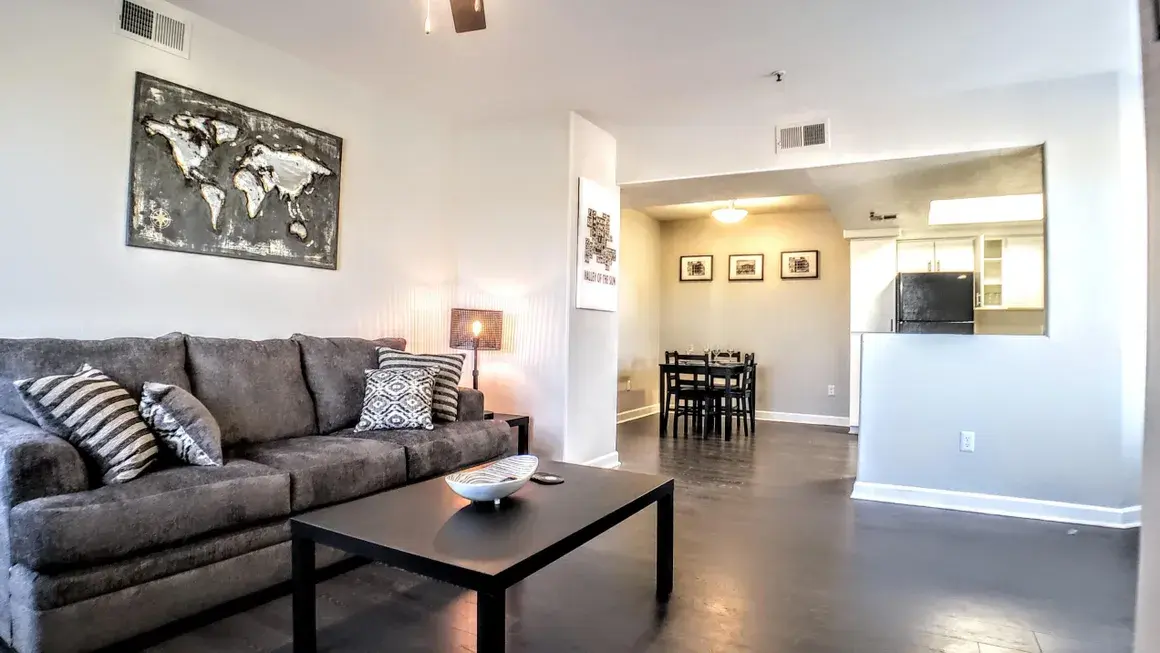 Furnished apartment space